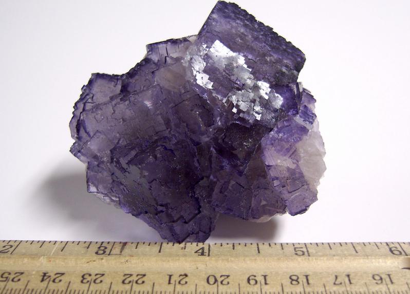 fluorescing FLUORITE - Melchor Múzquiz, Mun. de Melchor Múzquiz, Coahuila, Mexico - for sale