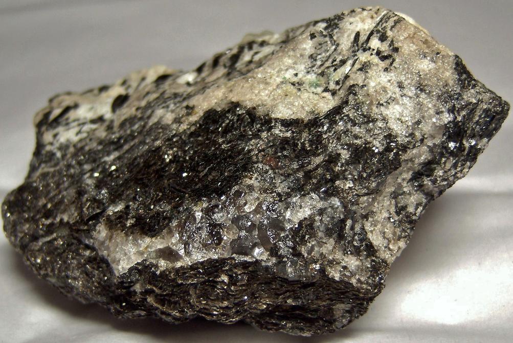 Dravite, Fluor-Dravite Tourmaline, pink Garnet, Emerald Beryl, muscovite, Quartz,Crabtree Mine (Big Crabtree Emerald Mine), Spruce Pine, Spruce Pine District, Mitchell County, North Carolina, USA