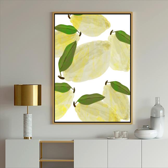 Lemon Art. #abstract art, #lemons, #modern art
