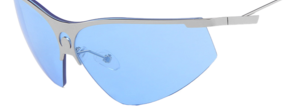 Moon Logo Big Eyes Futuristic Sunglasses
