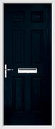 6 Panel Composite Door