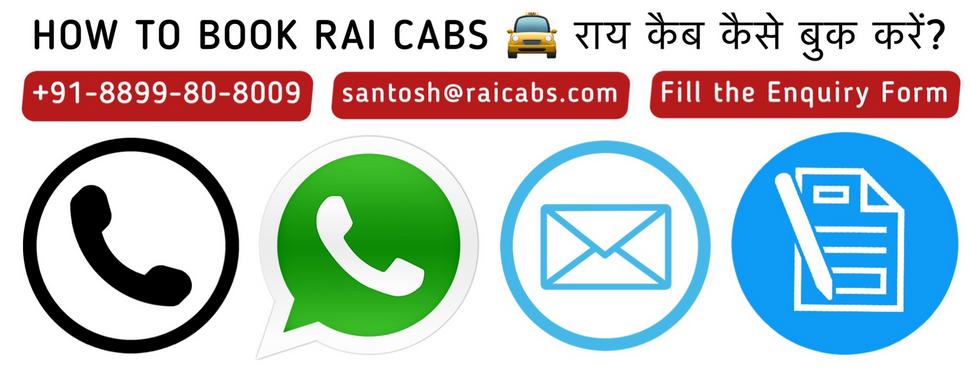 How to book Rai Cabs