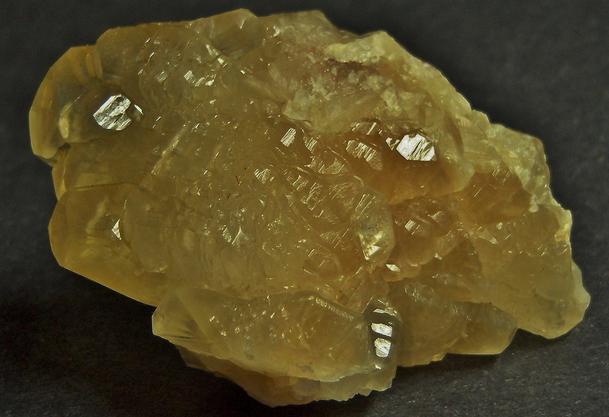 fluorescent CALCITE, York Building Supply quarry (Roosevelt Avenue Quarry; Roosevelt quarry; York Stone Quarry; Delta Carbonate quarry), York, York County, Pennsylvania, USA