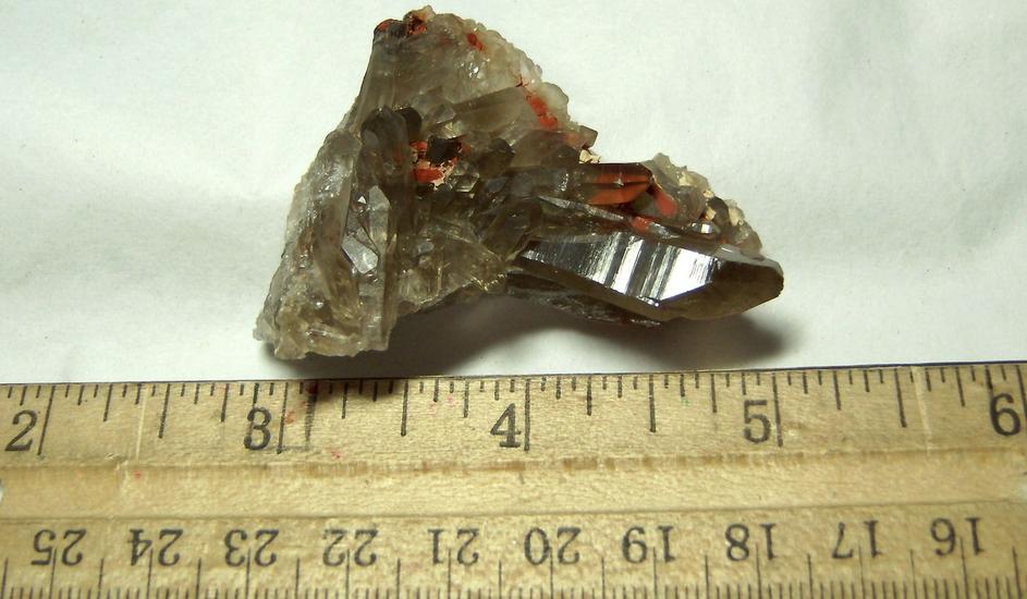 SMOKY QUARTZ - White Mountain Wilderness, Lincoln County, New Mexico, USA - ex Parker Minerals