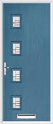 4 Square Composite Door regal corenet glass