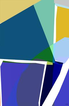 #modern Art, #Dubois Art, Geometric Art, #abstract art, #geometric, #blue art, #wallart, #design, #dubois art, #modern Art