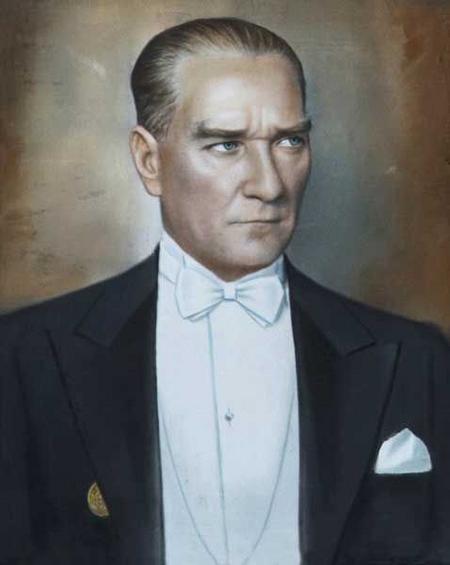 Founder of Turkey Ataturk Bahadır Gezer