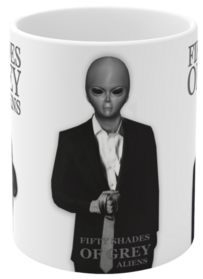 Fifty Shades of Grey Aliens White Mug 11oz