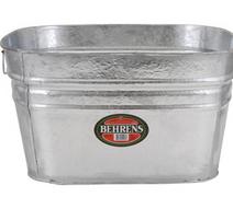 Hop Dip Galvanized Square Tub