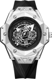 Intergalactic Symmetry Men's Waterproof Silicone Quartz Watch