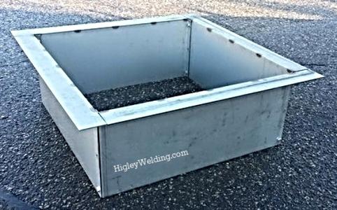 Square Fire Pit Liner