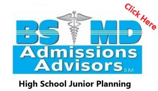 BS MD Program High School Junior Planning Dr paul Lowe