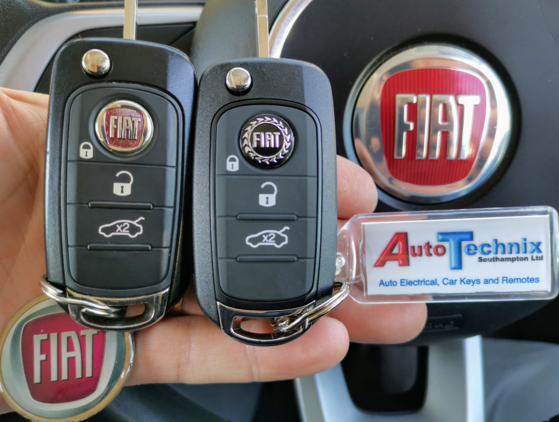 Fiat Tipo replacement remote flip key