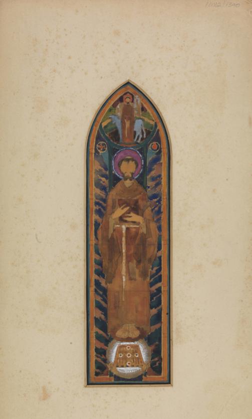 Boher Church. Harry Clarke stained glass windows.