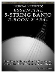 Essential 5-String Banjo Interactive E-Book Fretboard Toolbox