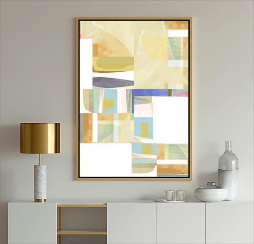 Geometric Art, #abstract art, #geometric, #blue art, #wallart, #design, #dubois art, #modern Art