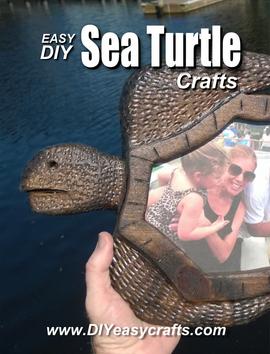 DIY easy Sea Turtle themed crafts and projects. www.DIYeasycrafts.com