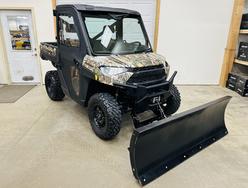 Ranger XP 1000 EPS Full Cab Heat Winch Hydraulic Plow