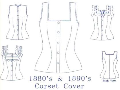 1880's - 1890's Corset Cover Pattern