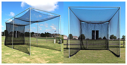 soccer goal and netting