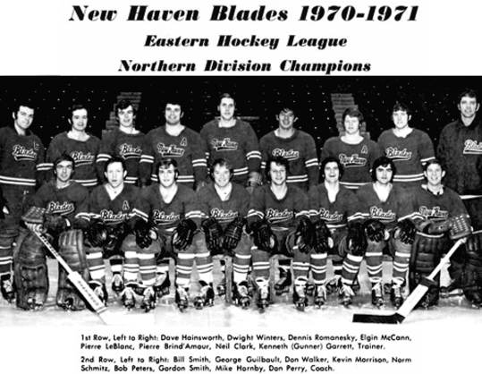 New Haven Blades vintage hockey jersey EHL Eastern Hockey League