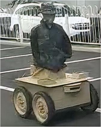 Unmanned robot 4-wheel robot base
