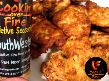 COF SouthWestern Cheesy Chicken Fritters-Chef of the Future-Your Source for Quality Seasoning Rubs