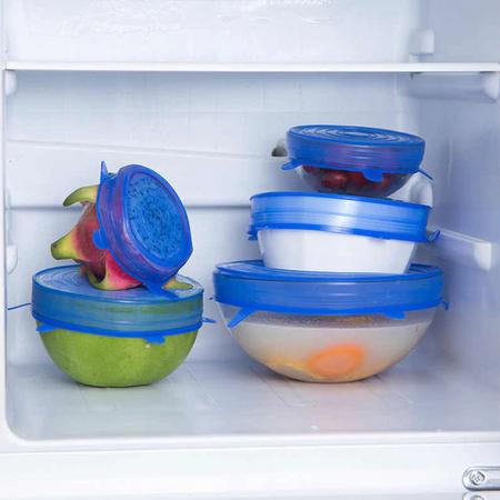 Silicone Food Storage Lids in Pakistan for Covering cup, Mugs, Pans, Pots - Set of Lids in Sialkot