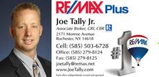 Joe Tally Remax Realtor Rochester NY