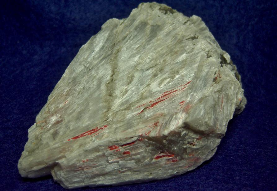 REALGAR on ULEXITE - Kramer Borate deposit, Boron, Kramer District, Kern County, California, USA - ex Alvin Stiles - for sale