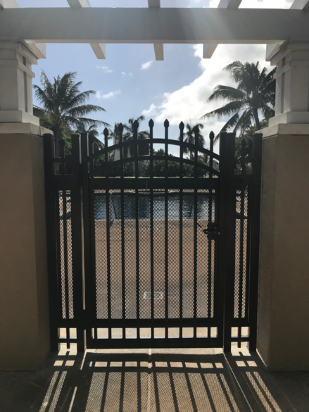 Aluminum Gates Oahu, Custom Gates Hawaii, Security gates Oahu, privacy gates Honolulu