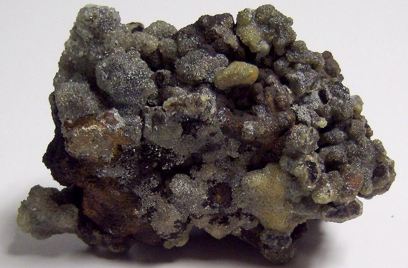 fluorescent ZINCITE recrystallized, NJ Zinc Co. Palmerton zinc smelter locality, Lower Towamensing Township, Carbon County, Pennsylvania, USA - for sale