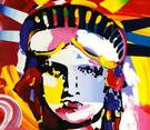 Peter Max Liberty Pink