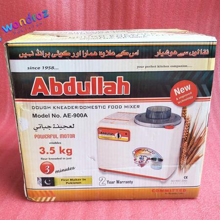 packing of abdullah dough maker atta kneading mixer machine in pakistan