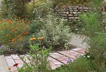 Historic State Route 49 and Lower Main Street Old Homestead Garden