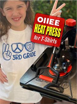 Heat transfer vinyl shirts