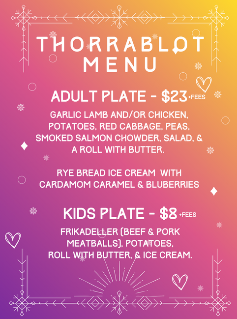 Click to purchase tickets for Thorrablot 2026.