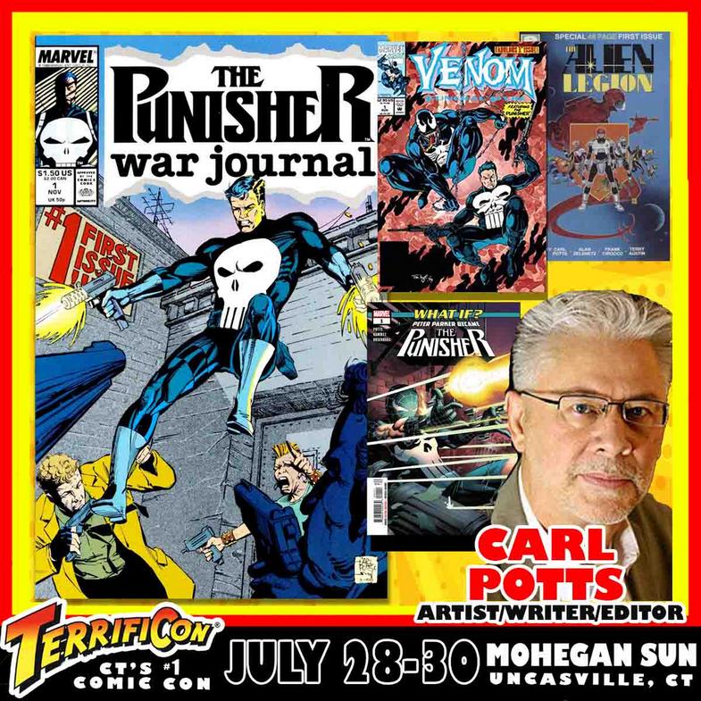 CARL POTTS terrificon Connecticut's #1 comic con