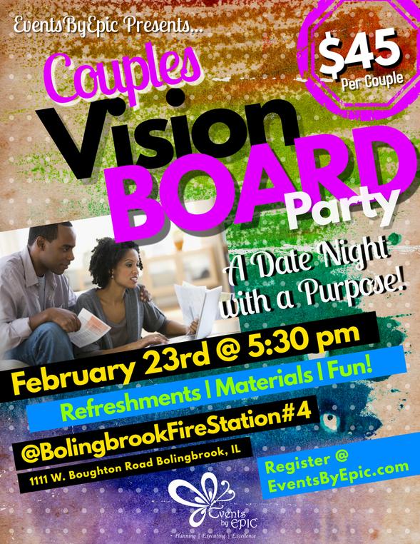 Couples Vision Board Party