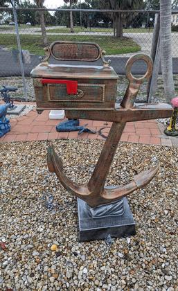aluminum anchor mailbox