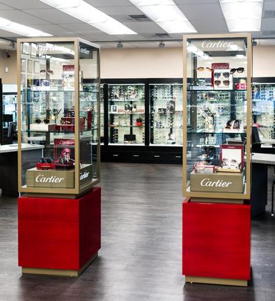 authorized cartier glasses dealer near me