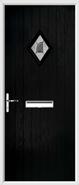 Cottage Diamond Composite Door monza glass