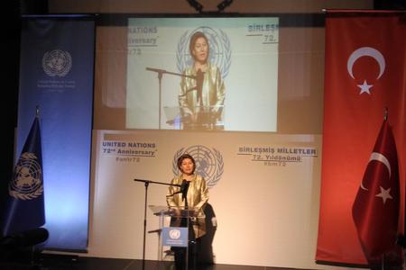 United Nations, UN Day, Ankara, Turkey, the UN Resident Coordinator Irena Vojackova-Sollorano