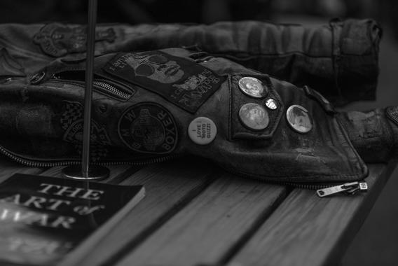 leather jacket