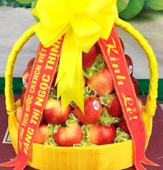 Giỏ hoa quả thắp hương liệt sỹ