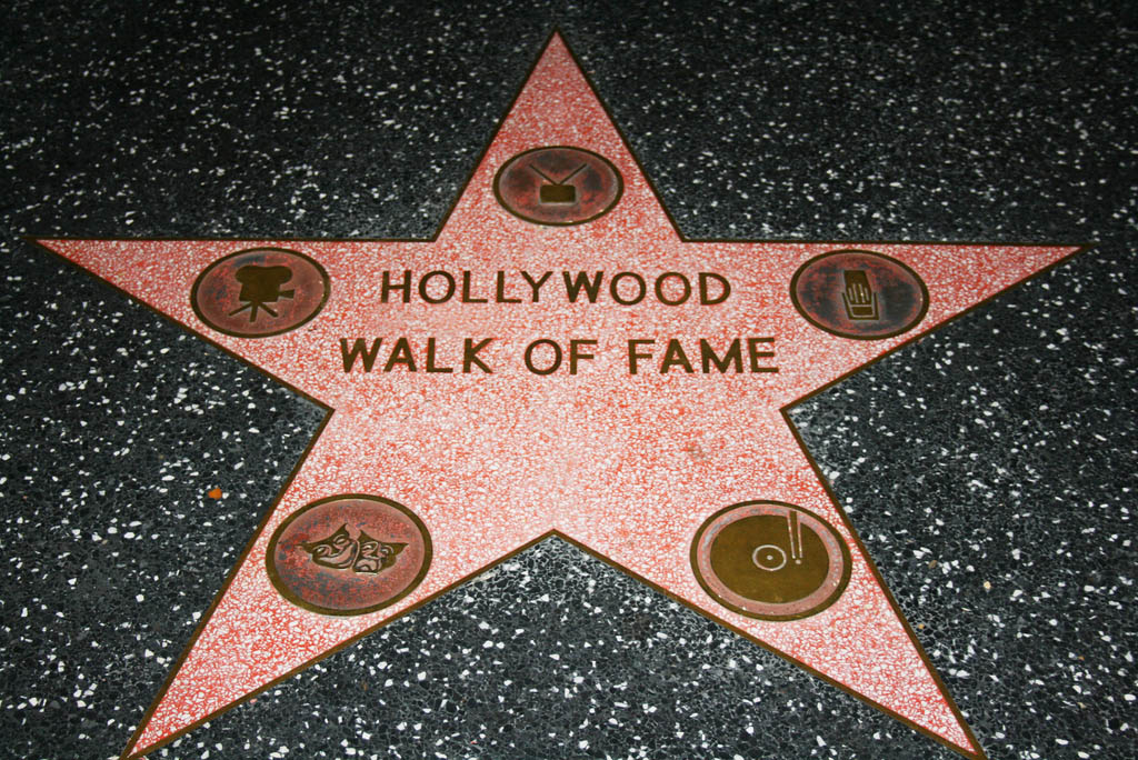 hollywood walk of fame star template