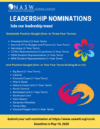 2025 NASW-FL Leadership Nominations Flyer