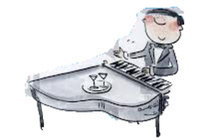 Glen Rose Cocktail Piano