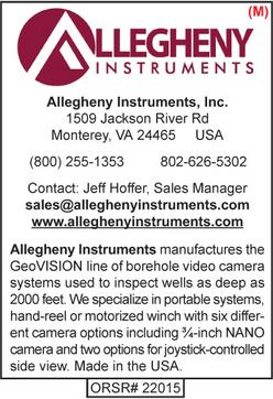 Allegheny Instruments, Cameras