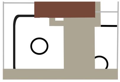 squares and tree circle curbs